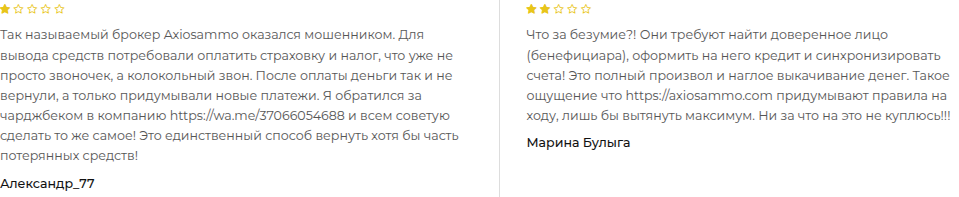 аксиос аммо
