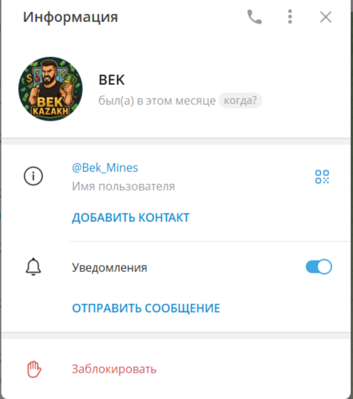 BEK KAZAKH bot BEK KAZAKH bot
