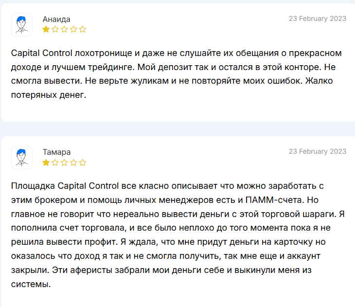 Капитал Контроль Капитал Контроль