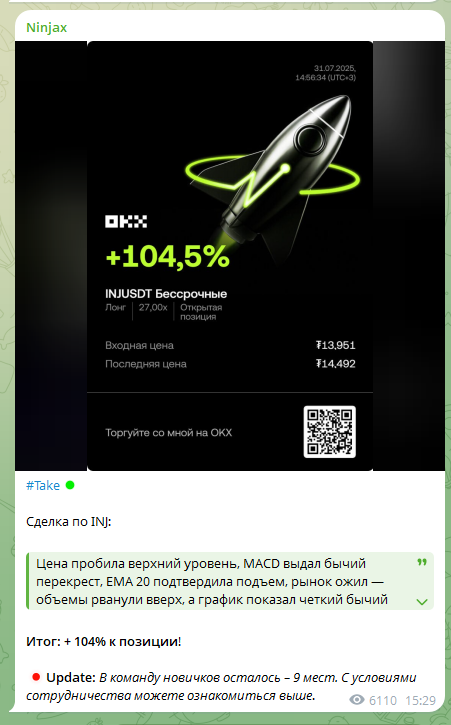 ninja inform отзывы тг