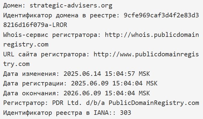 strategic advisers отзывы