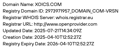 support xoics com