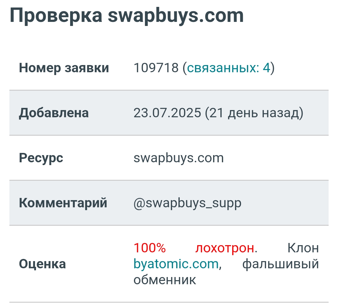 swapbuys отзывы swapbuys отзывы
