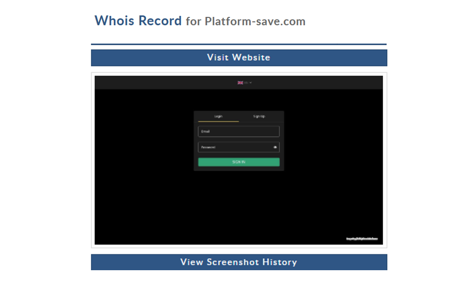 trade platform save com trade platform save com