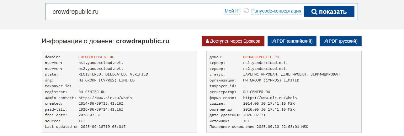 crowdrepublic ru crowdrepublic ru