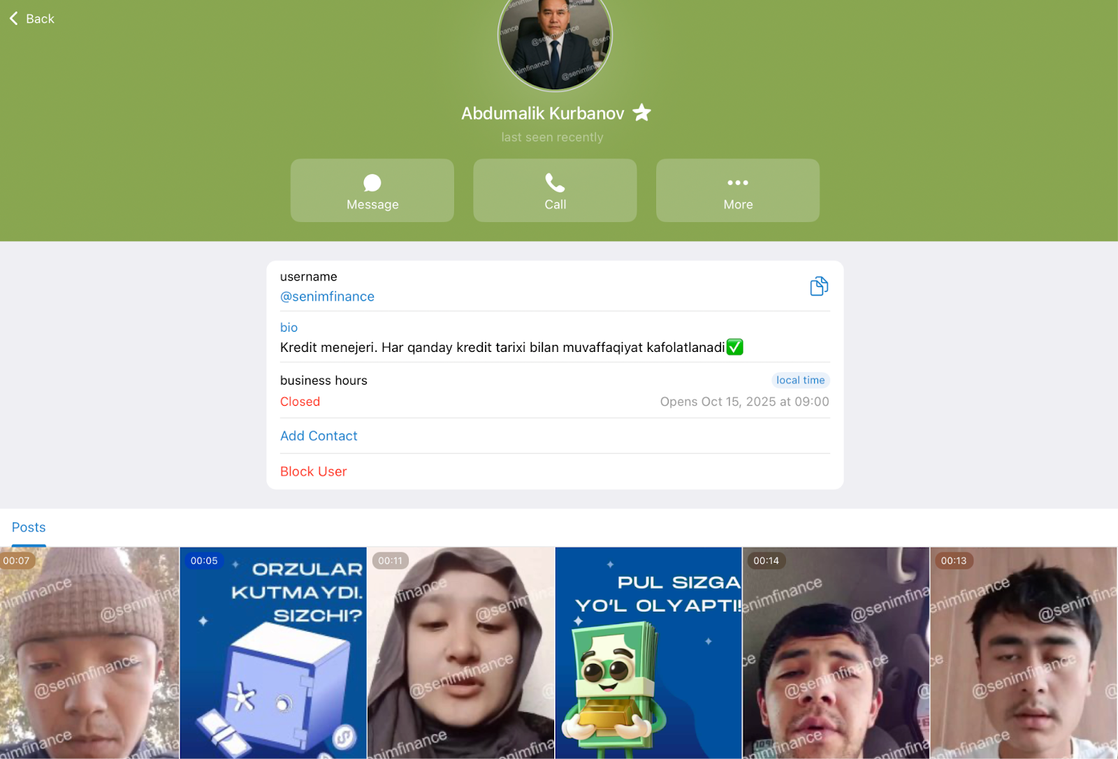 Абдумалик Курбанов Абдумалик Курбанов