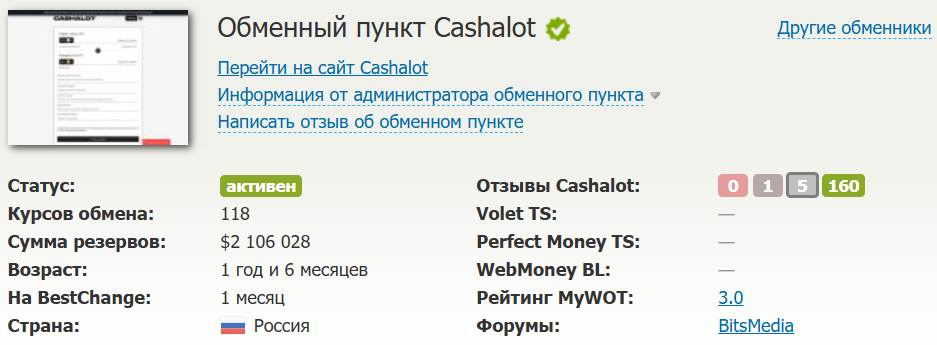 cashalot bestchange cashalot bestchange