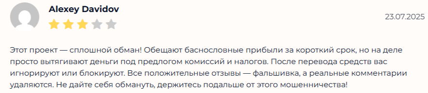 Финансовая карта Финансовая карта