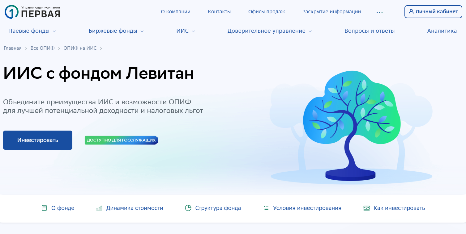 ИИС Левитан ИИС Левитан