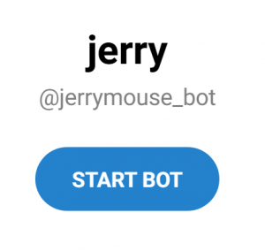 Jerry Mouse Bot