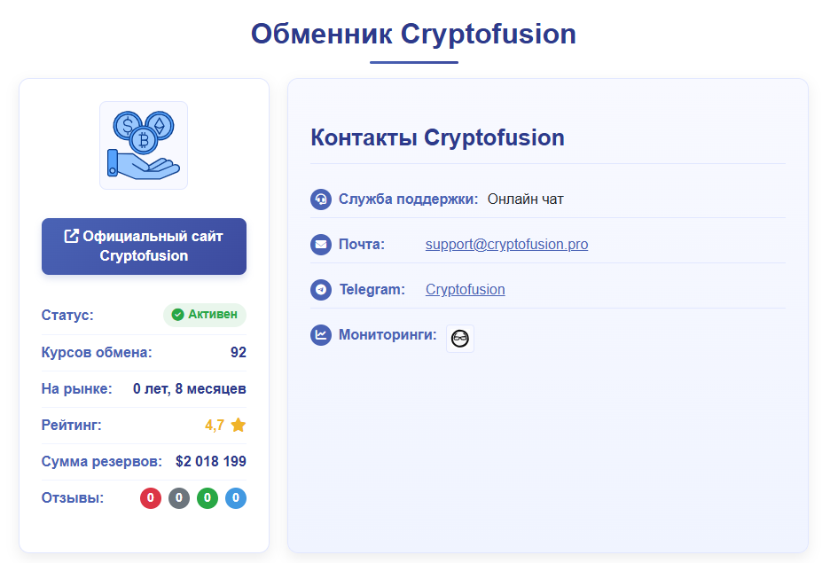 cryptofusion cryptofusion