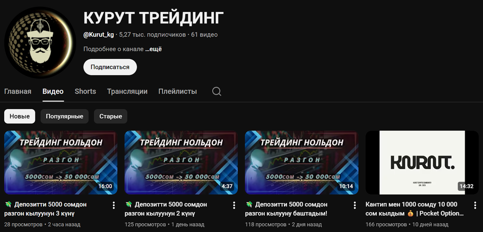 КУРУТ ТРЕЙДЕР КУРУТ ТРЕЙДЕР