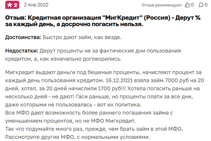 ооо мфк мигкредит отзывы ооо мфк мигкредит отзывы
