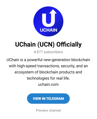 UChain UCN UChain UCN