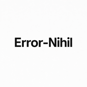 Error‑nihil