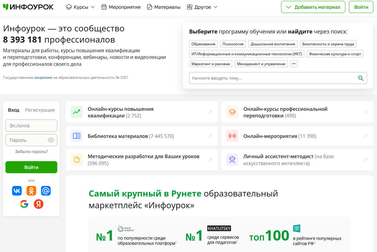 инфоурок отзывы о заработке инфоурок отзывы о заработке
