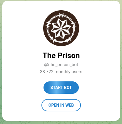 iThe Prison bot iThe Prison bot
