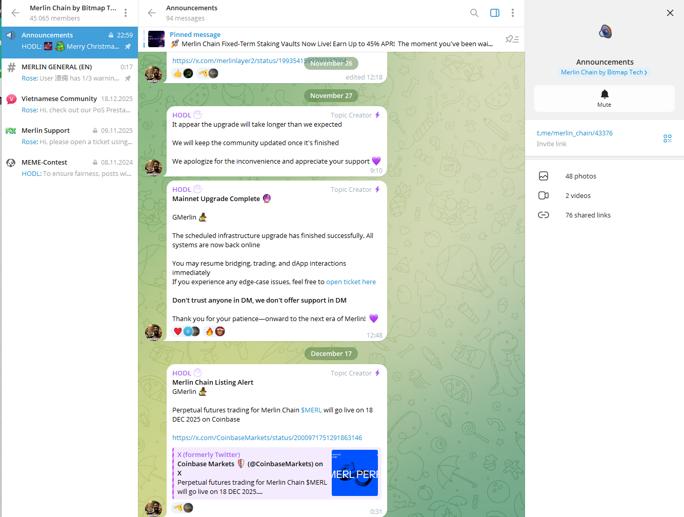merlin chain токен merlin chain токен