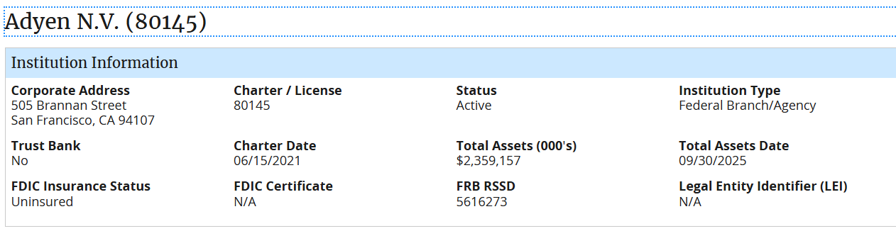 adyen adyen