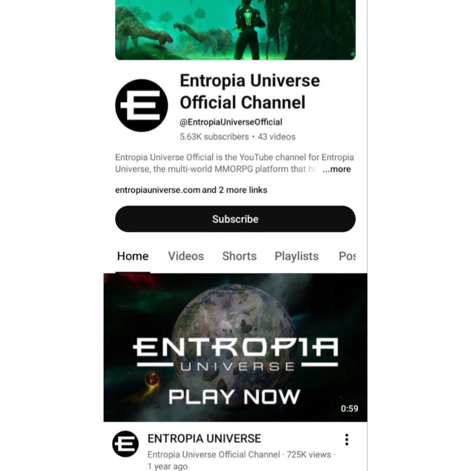 entropia universe обзор entropia universe обзор