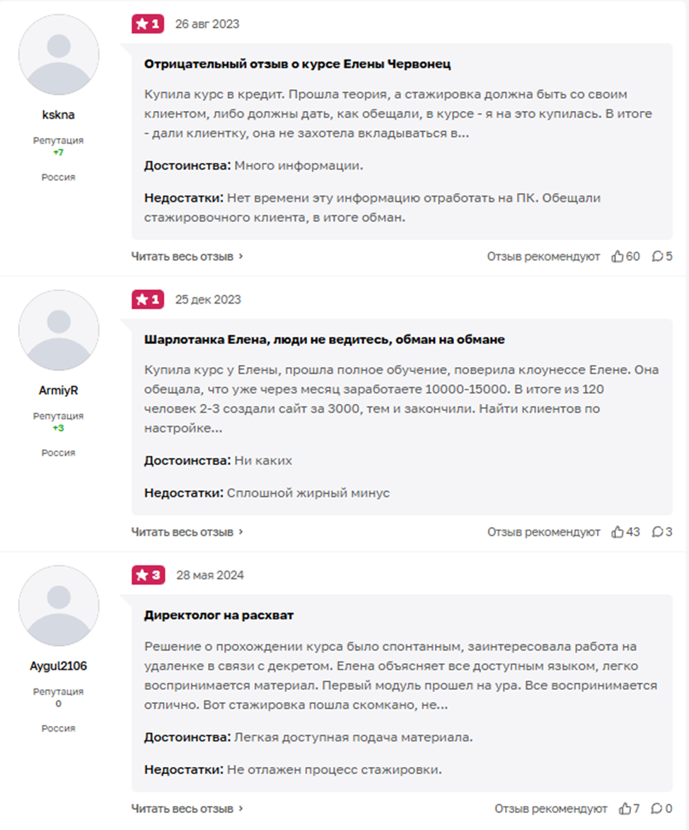 фриланс онлайн школа Елены Червонец отзывы фриланс онлайн школа Елены Червонец отзывы