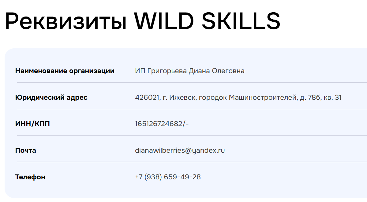 григорьева диана олеговна курсы вб григорьева диана олеговна курсы вб