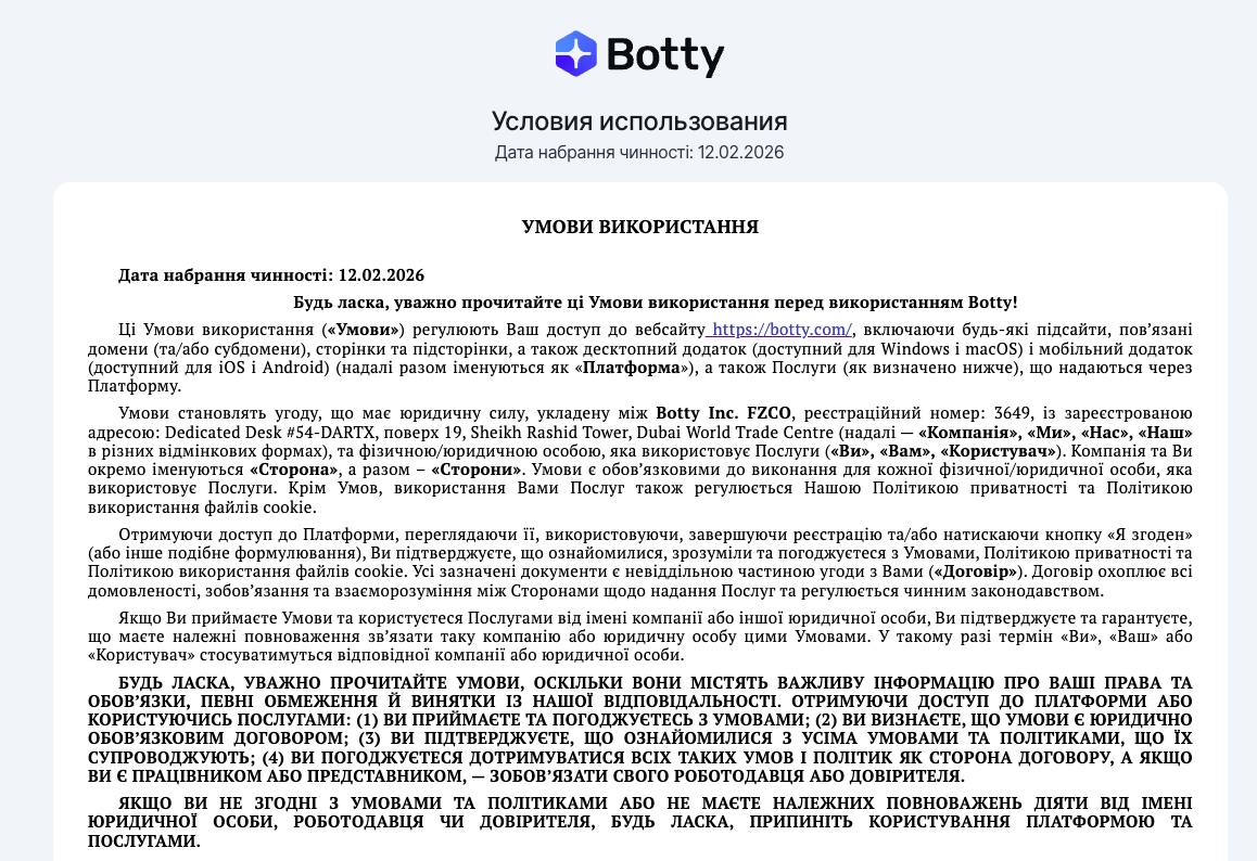 Botty Botty