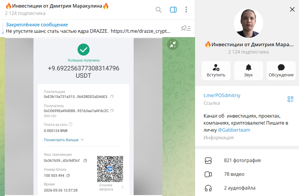 инвестиции от дмитрия маракулина инвестиции от дмитрия маракулина