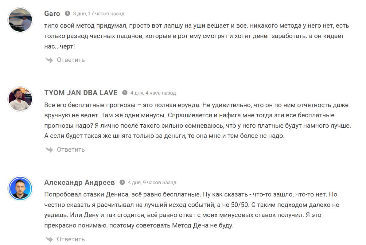 метод дена тг метод дена тг