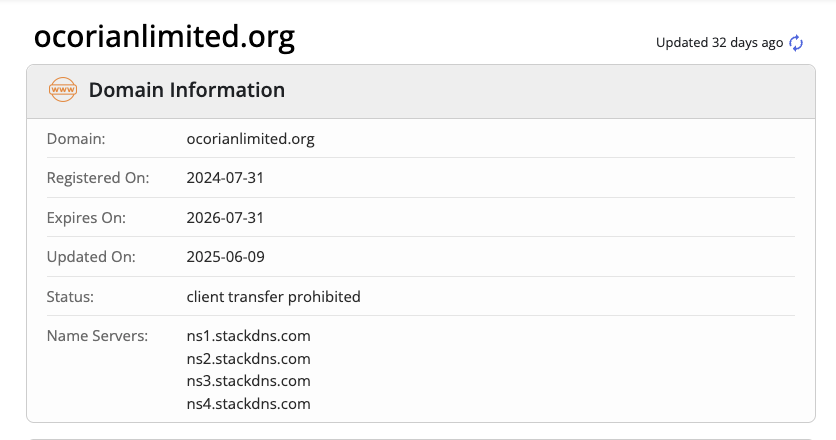 ocorianlimited org отзывы ocorianlimited org отзывы