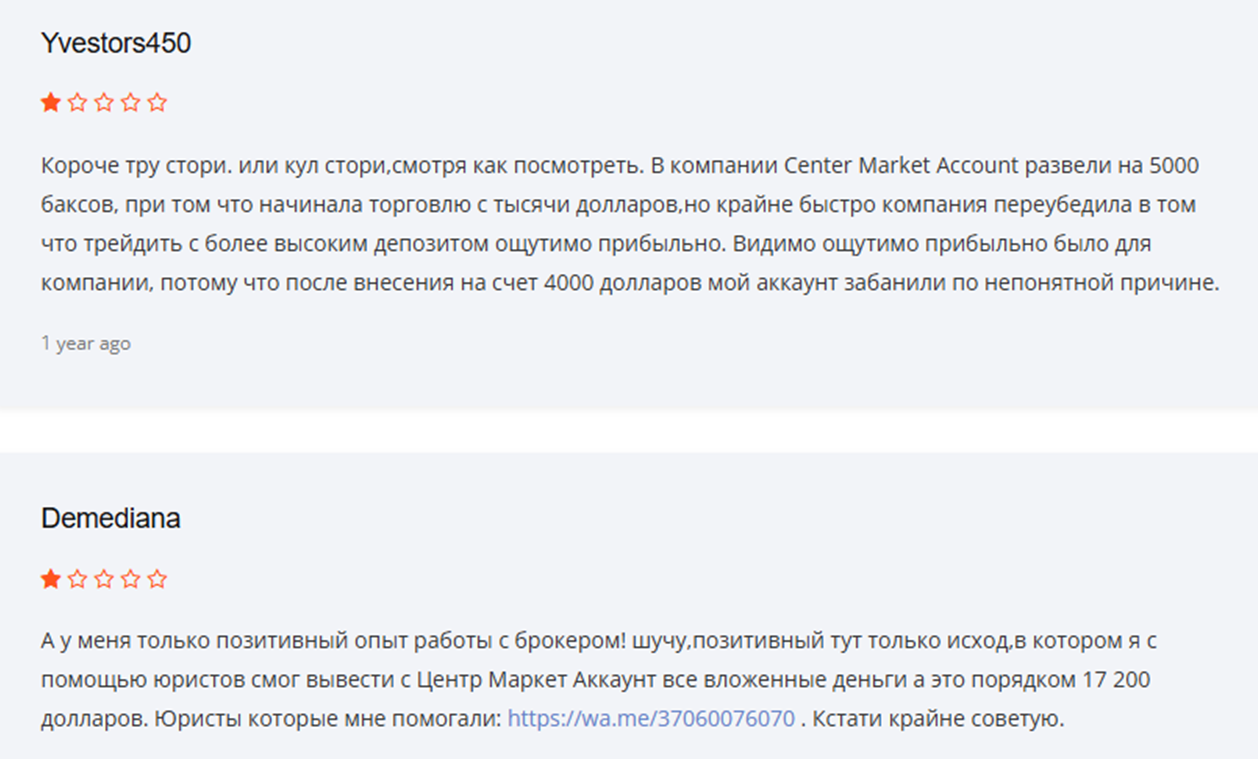 market center инвестиции отзывы market center инвестиции отзывы