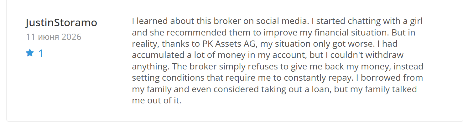 Pkassets World отзывы Pkassets World отзывы