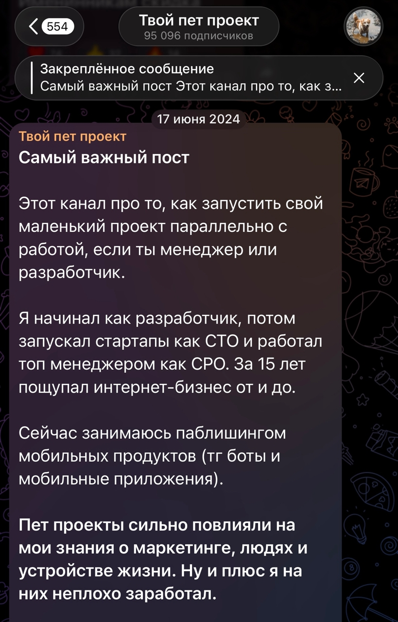 твой пет проект курс твой пет проект курс