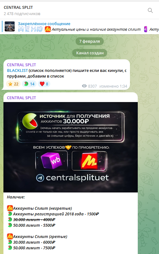 central split отзывы central split отзывы