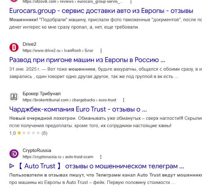 eurocarstrust eurocarstrust