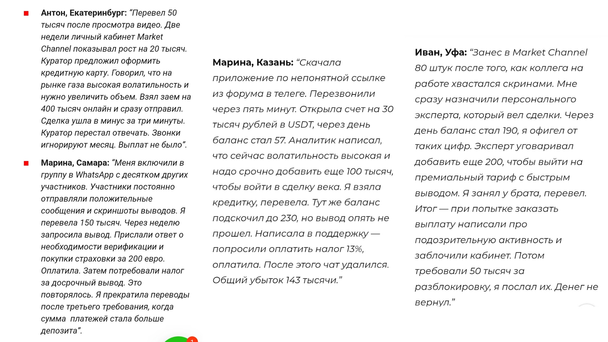 market channel отзывы market channel отзывы