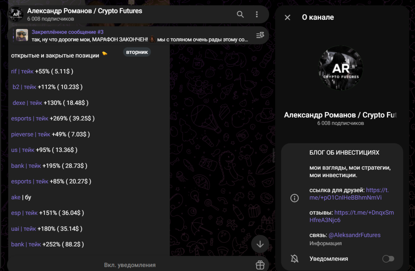 Александр Романов Crypto Futures Александр Романов Crypto Futures
