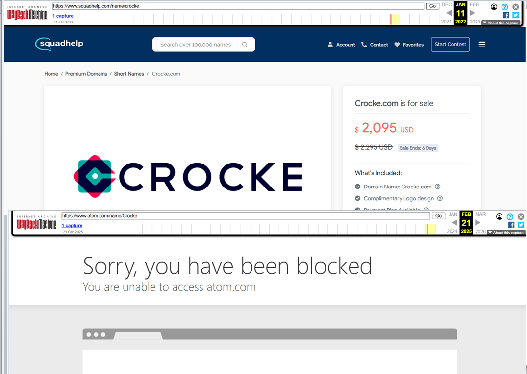 Crocke com Crocke com