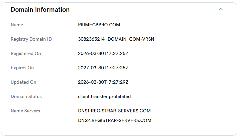 primecbpro com primecbpro com