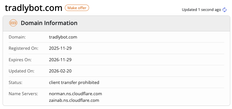 tradlybot tradlybot