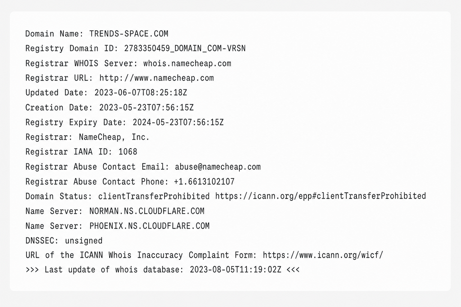 Trends Space Trends Space