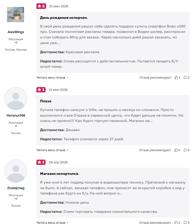 video shoper ru отзывы video shoper ru отзывы