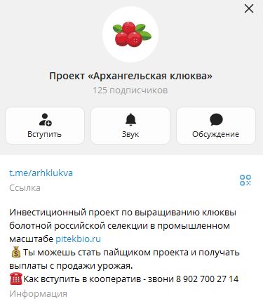 архангельская клюква кооператив архангельская клюква кооператив