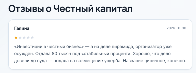 Честный капитал Максим Перфилов Честный капитал Максим Перфилов