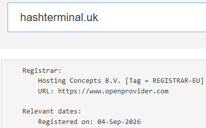 Hashterminal Hashterminal