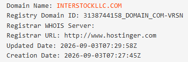 Interstock llc Interstock llc