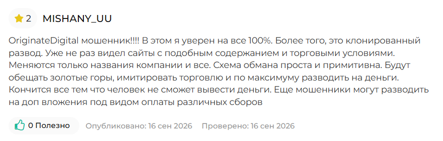 originatedigital отзывы originatedigital отзывы