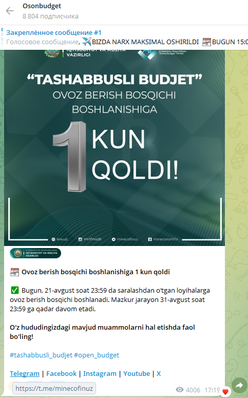 OsonBudget OsonBudget