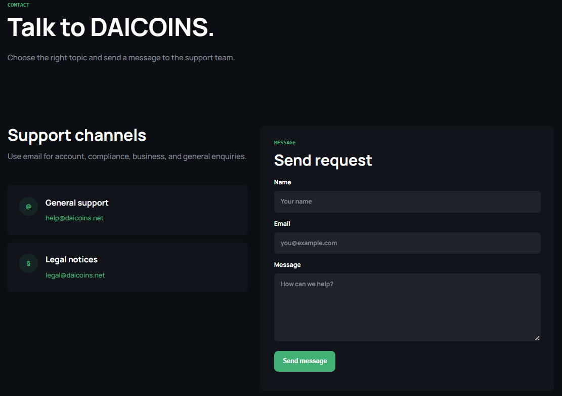 daicoins net daicoins net