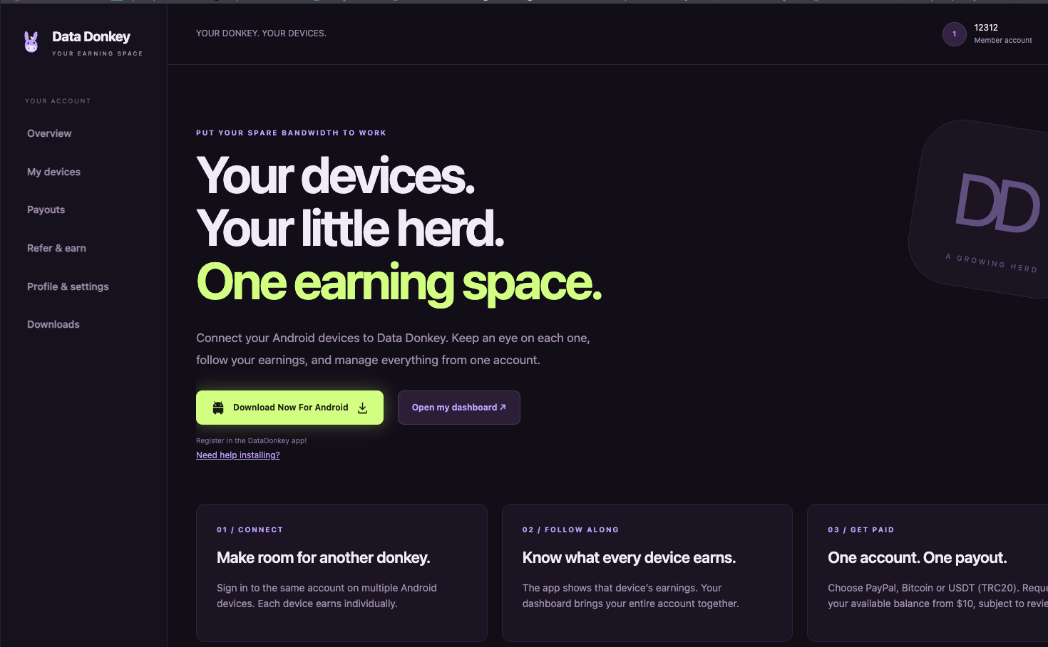 datadonkey app datadonkey app